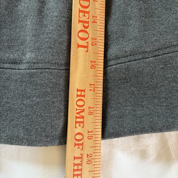 French Connection 3/4 Sleeve Gray Cotton 3 Button Short Jacket Size 8 - Picture 11 of 13